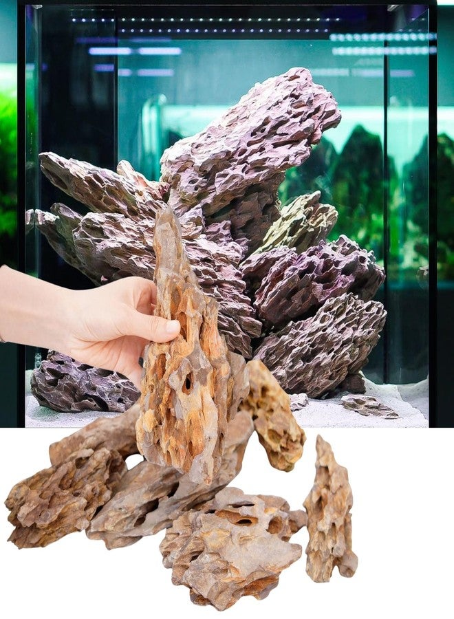 VAYINATO Aquascaping Dragon Rock (Ohko Stone) - 5 Kg | Natural Aquarium Rock for Planted Tanks & Aquascaping Layouts - Image 1